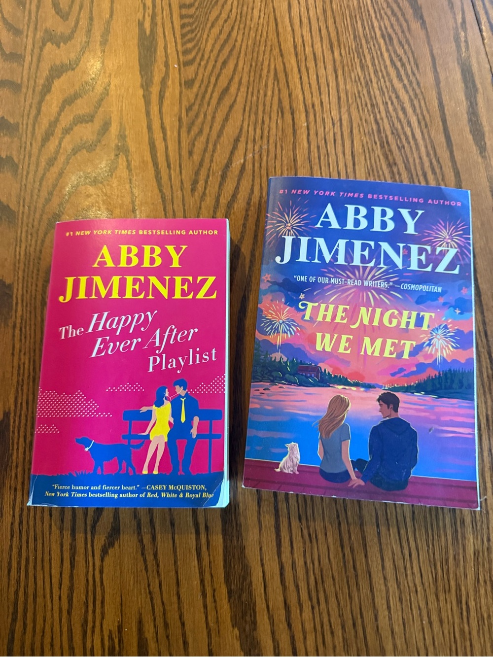 The Happy Ever After Playlist - Pink Paperback Novel